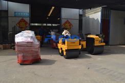 福瑞得機(jī)械手扶雙輪壓路機(jī)，手扶單輪壓路機(jī)，座駕壓路機(jī)及時(shí)包裝發(fā)貨